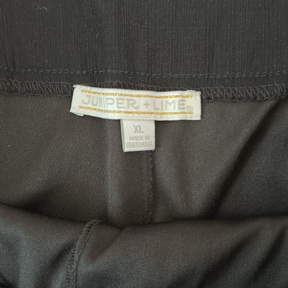 Juniper + Lime Women's Extra Large Black Stretch Skort Tennis Pickleball Summer - Picture 7 of 8